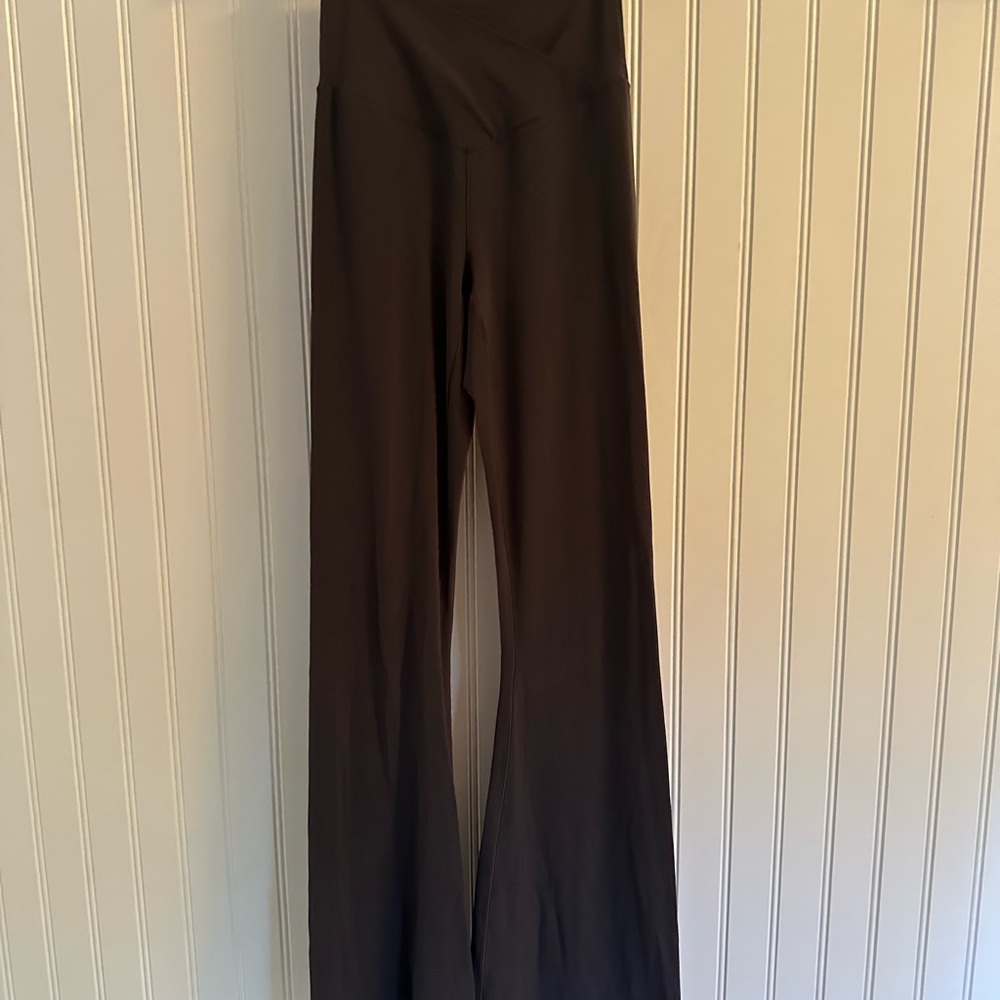 Aerie Gray Wide Leg Leggings